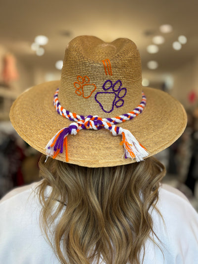 Natural Palm Game Day Hats