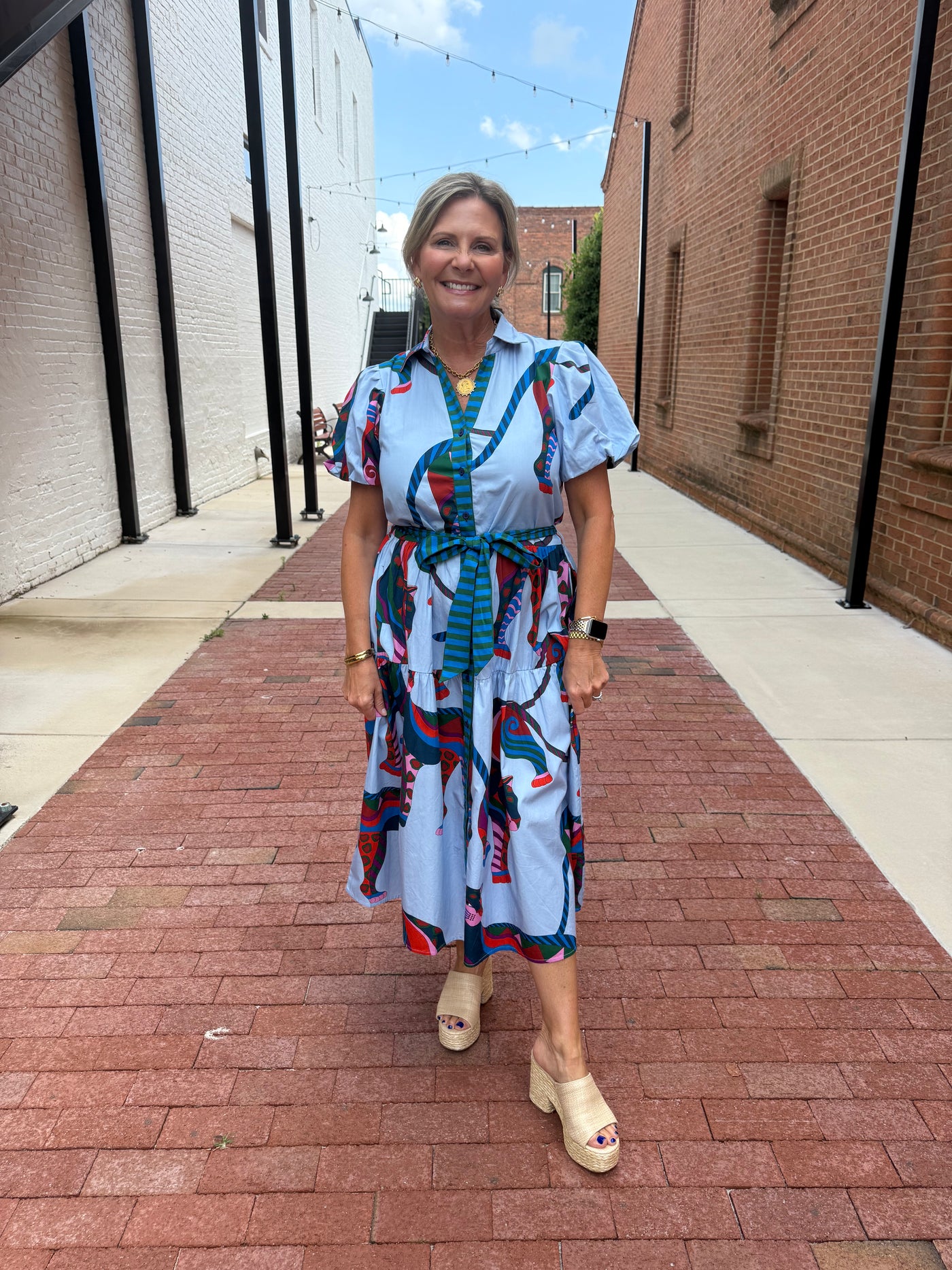 Della Cheetah Mirage Maxi Dress