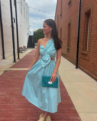 Knotted Bow Dress