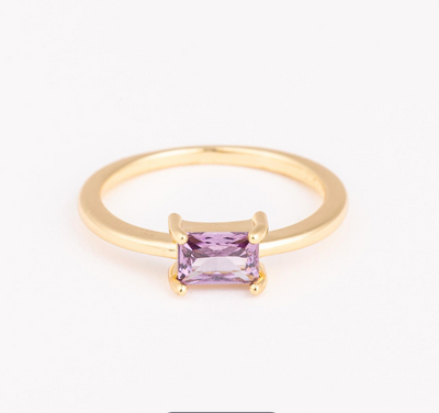 Colby Birthstone Rings