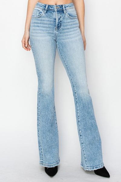 High Rise Bootcut Jean- Light