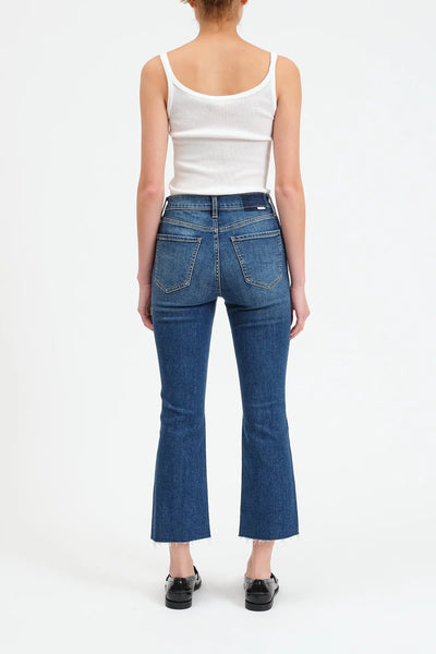 Shy Girl High Rise Crop Flare- Influencer