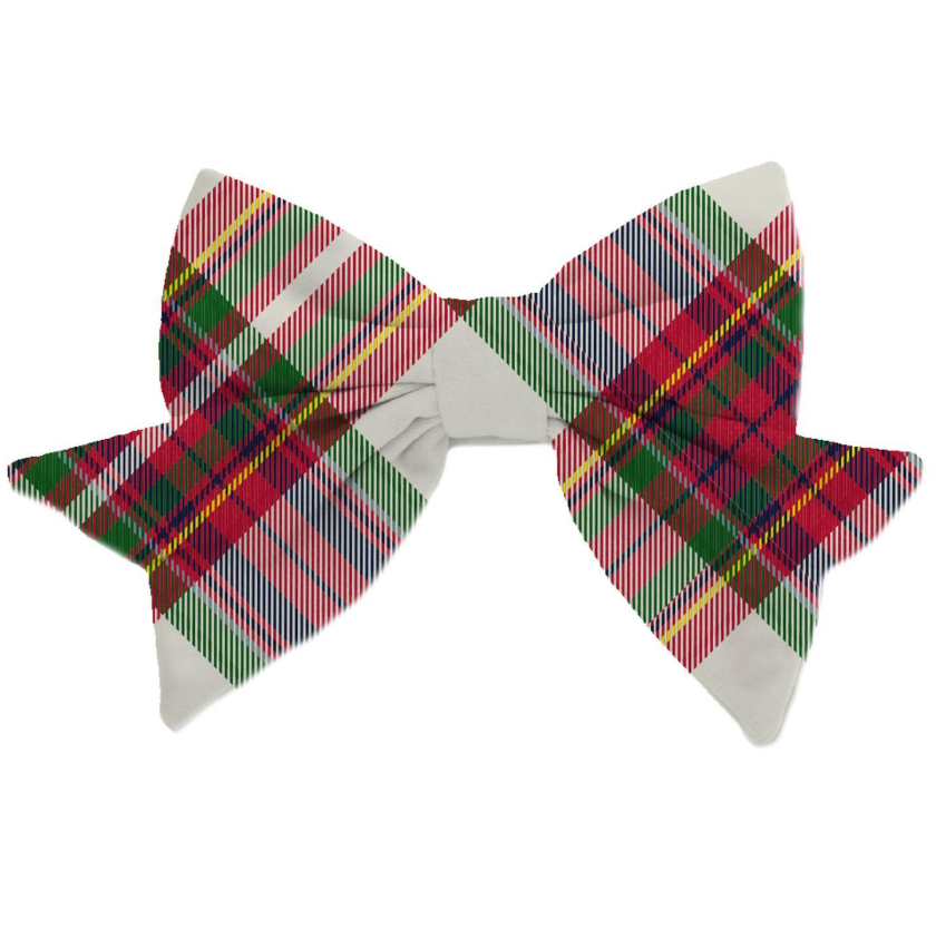 Holiday Fabric Magnetic Bow