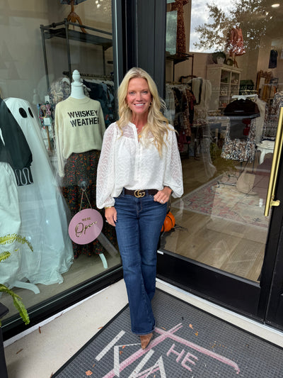 Brianna Marshmallow White Top