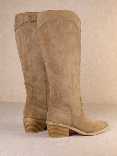 Juliette Suede Brown Boot