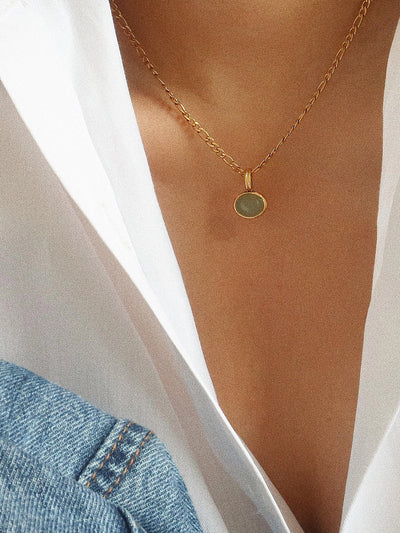 Winslow Non-Tarnish Pendant Chain Necklace
