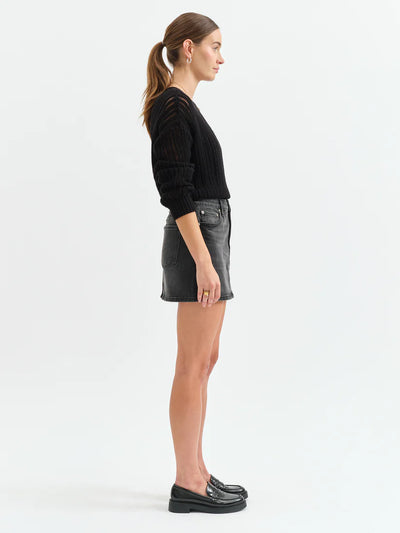 Malibu Mini Skirt- Spade