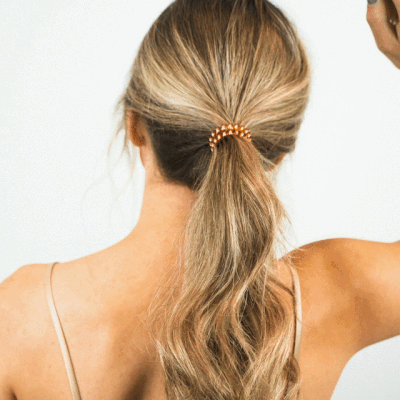 Good as Gold Hair Tie by Teleties