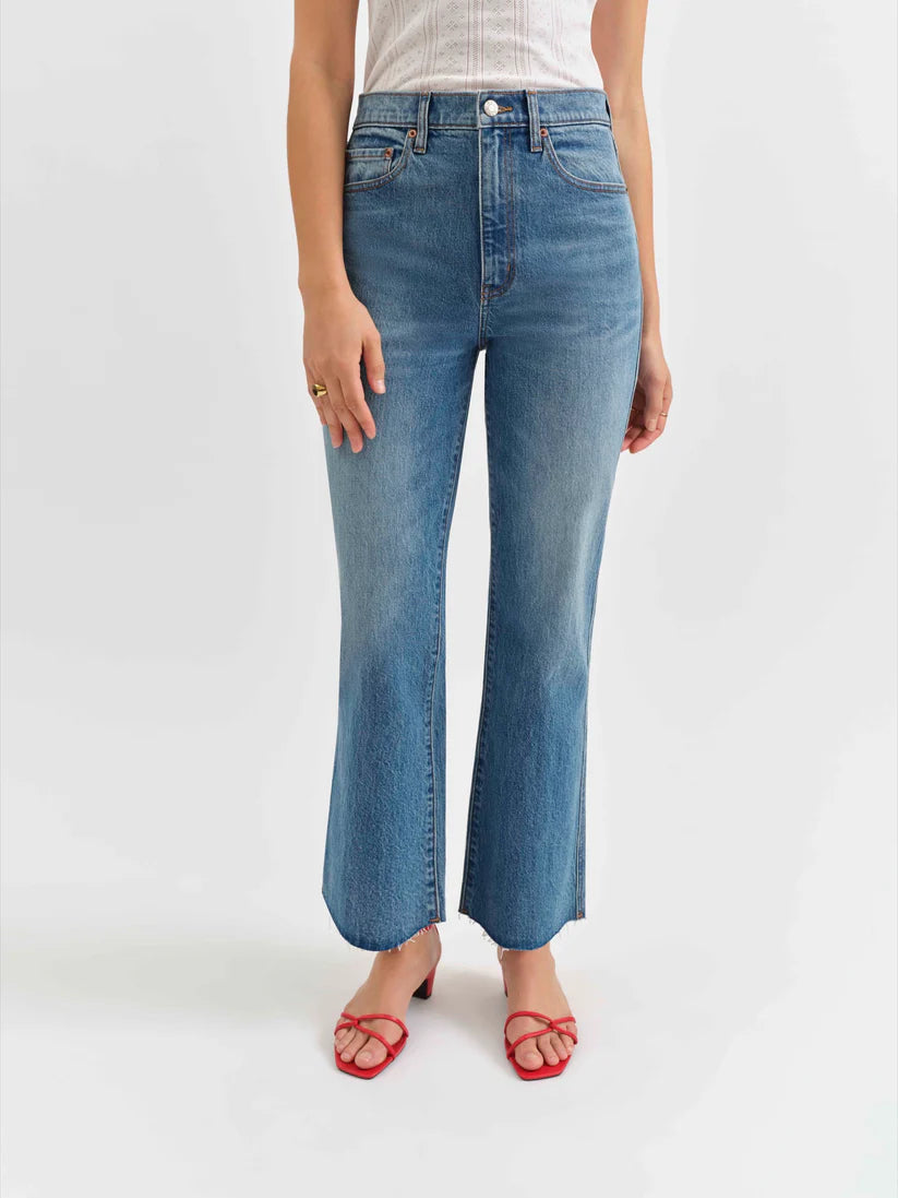 Soho Rawcut Ankle Flare- Vixen