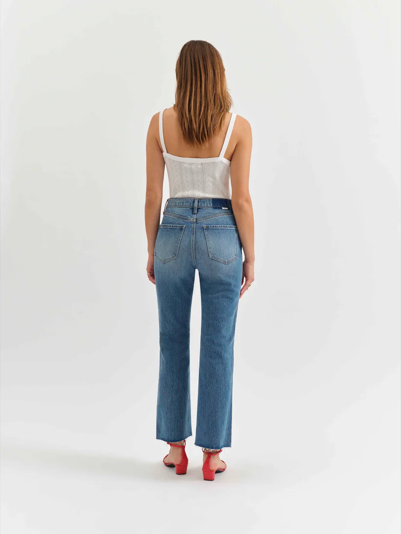 Soho Rawcut Ankle Flare- Vixen