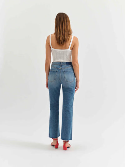 Soho Rawcut Ankle Flare- Vixen