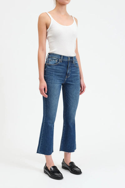 Shy Girl High Rise Crop Flare- Influencer
