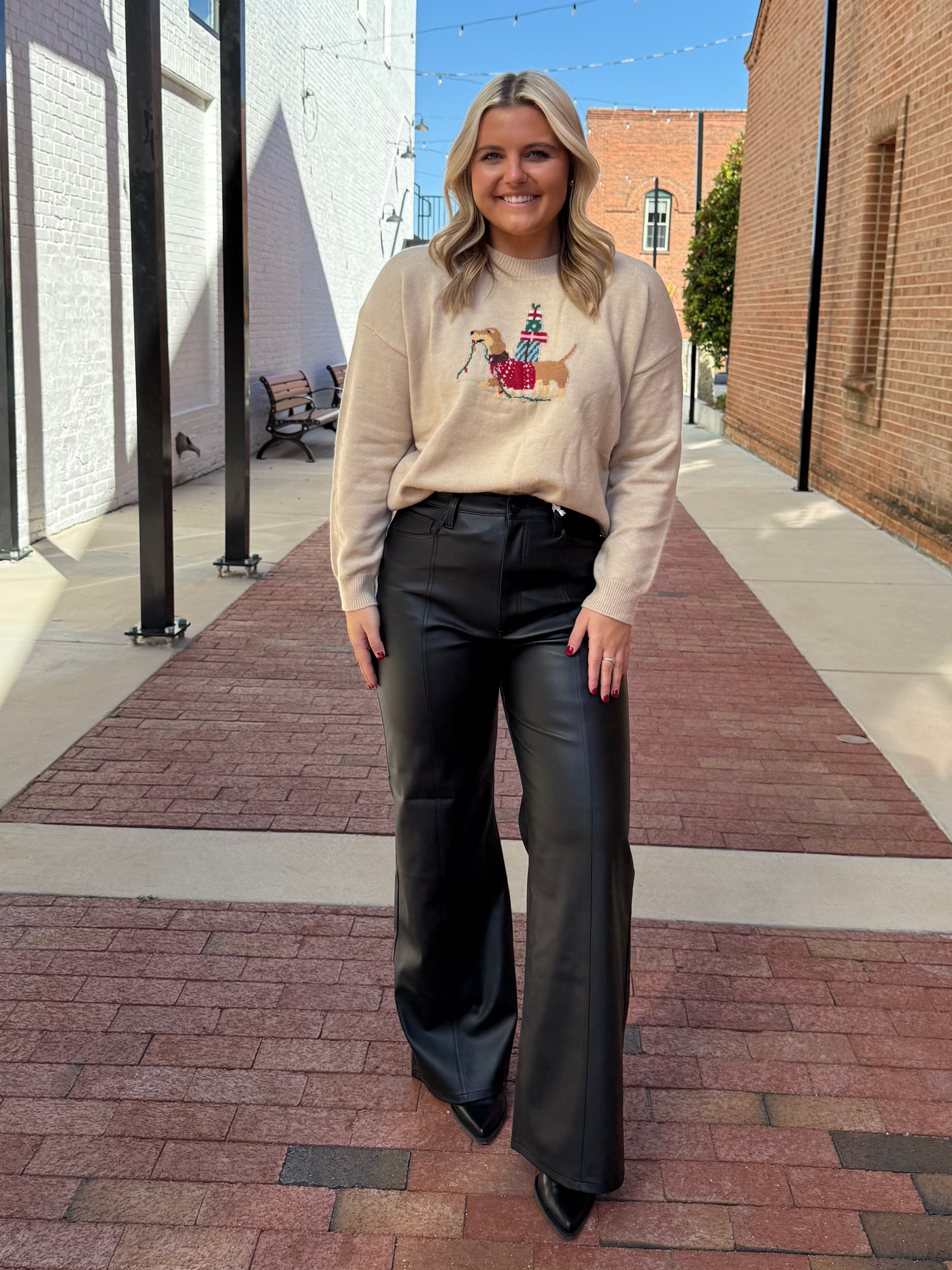 Far Out Wide Leg Pant- Cinematic