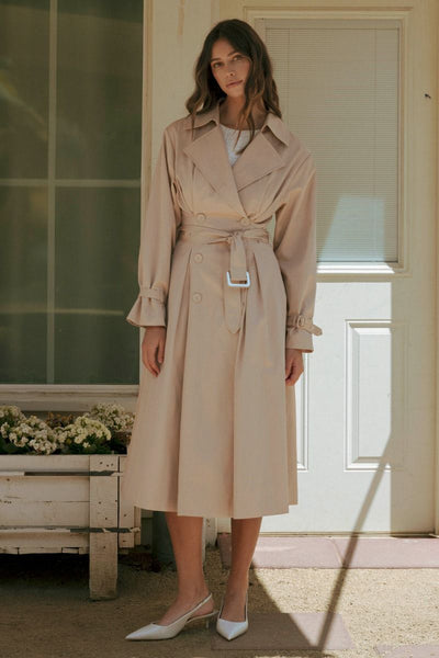 Double Breasted Trench Coat