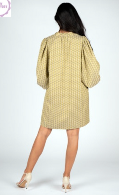 Amelia Jacquard Mini Dress