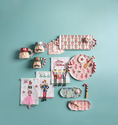 Nutcracker Hostess Tray Set