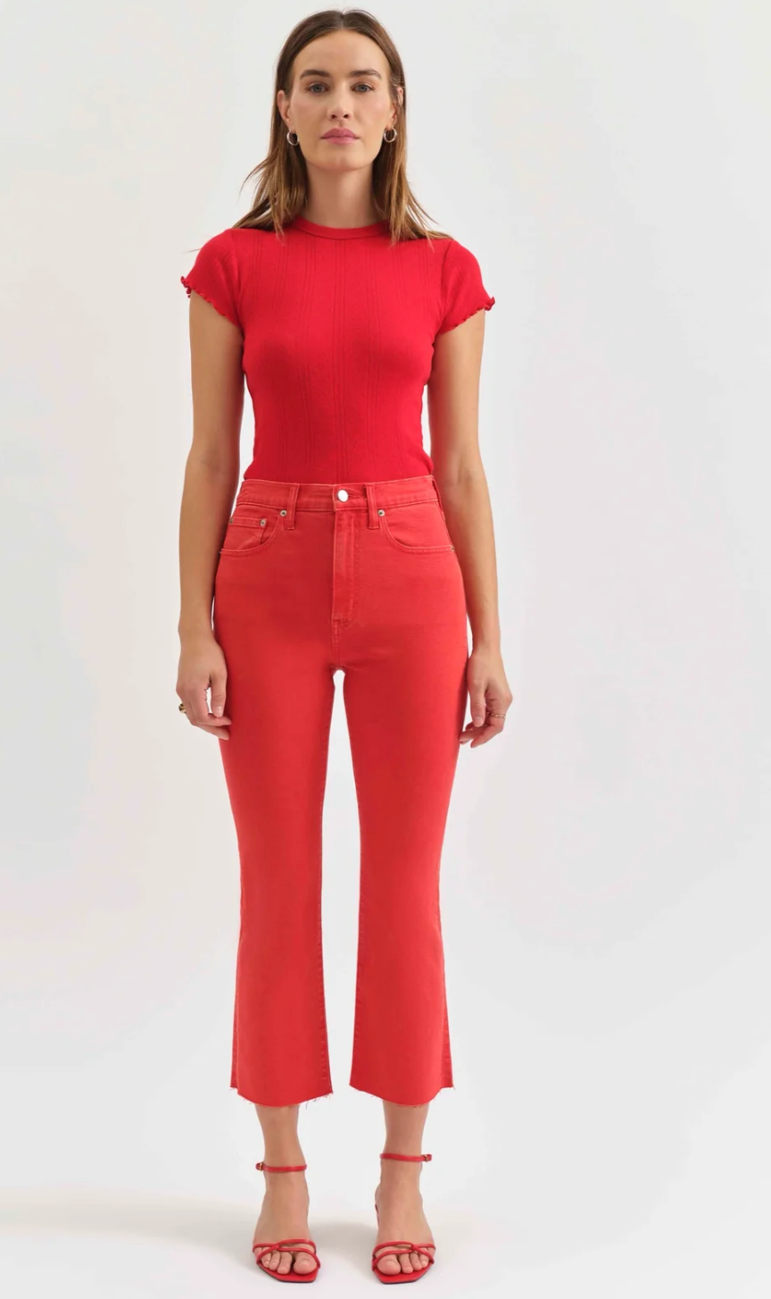 Shy Girl Raw Cut Jean By Daze Denim