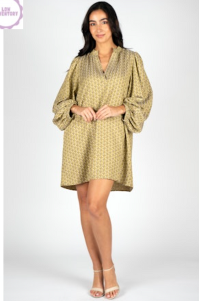 Amelia Jacquard Mini Dress