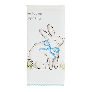 Easter Pom Towels By Mud Pie