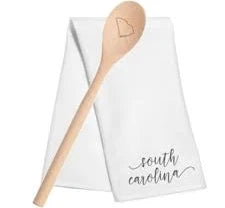 SC Tea Towel and Spoon Set