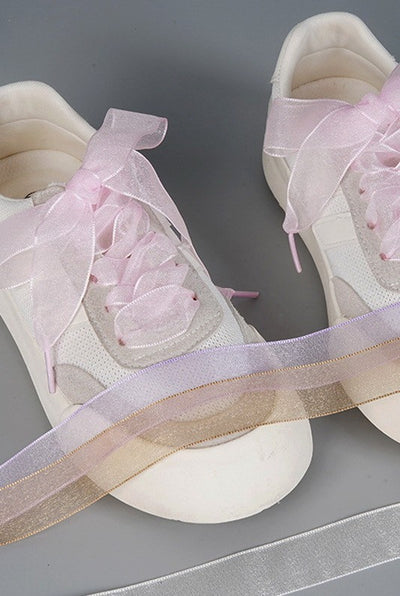 Satin Organza Shoe Lace
