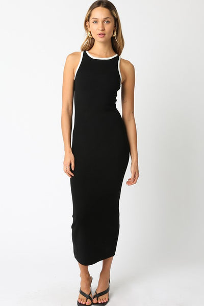 Black Juliana Maxi Dress