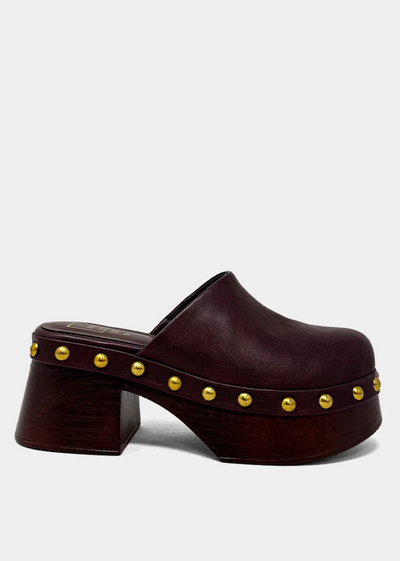Lily Clog- Wine