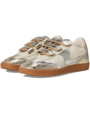 Notice Velcro Silver/Gold Sneaker By Dolce Vita