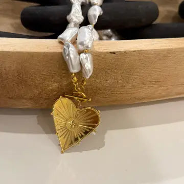 Blaze Necklace by Chan Sutt Pearls