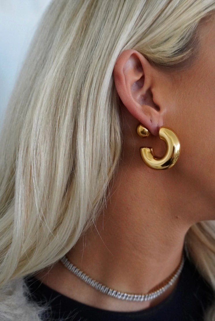 Kylan Hoop Earrings by Chansuttpearls