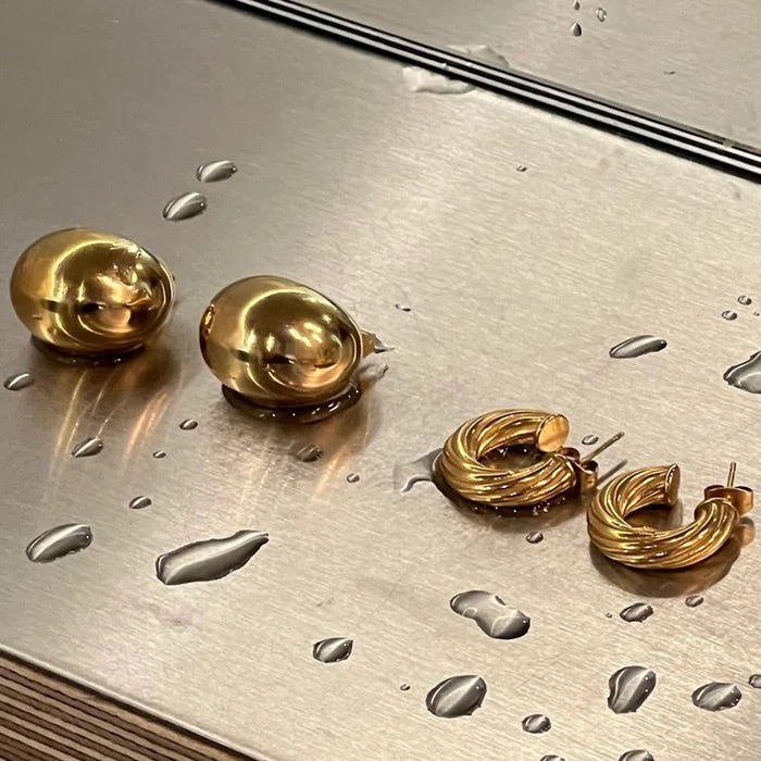 Kane Dome Drop Earring