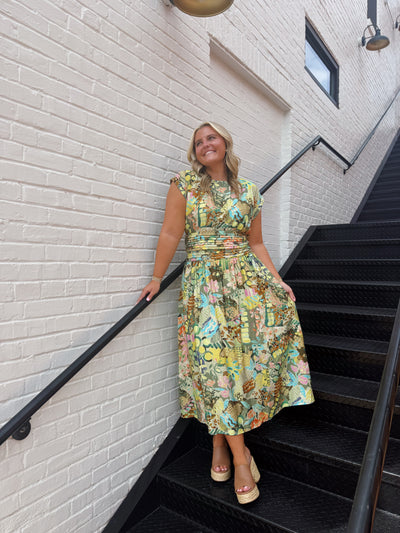Whispering Meadow Maxi Skirt Set