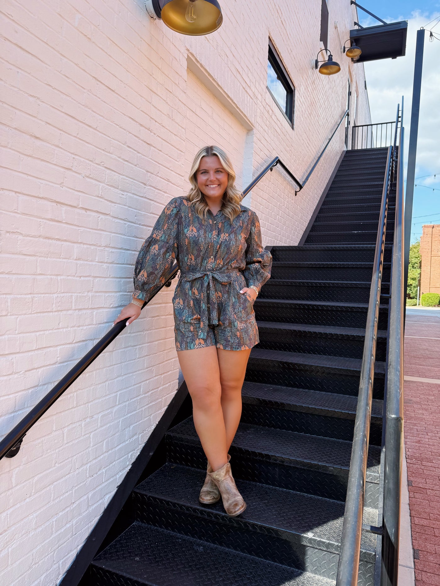 Autumn Canopy Romper