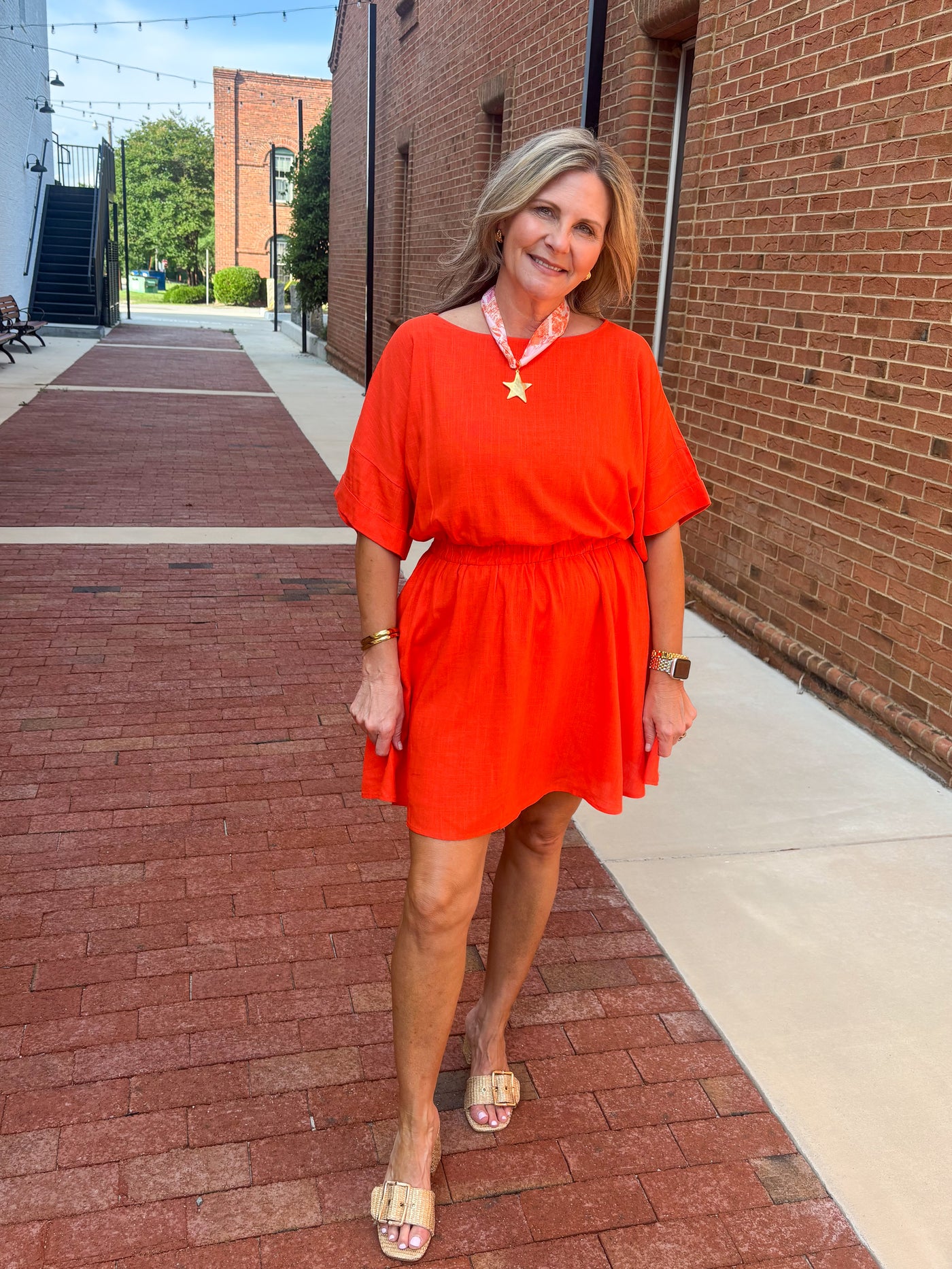 Sunset Glow Mini Dress