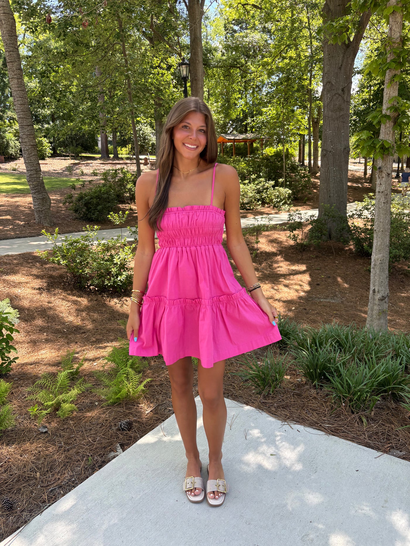 Smocked Bodice Sun Dress