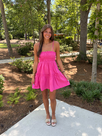 Smocked Bodice Sun Dress