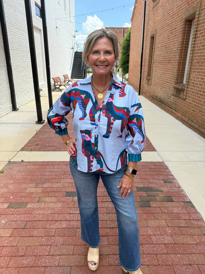 Elsa Cheetah Mirage Top