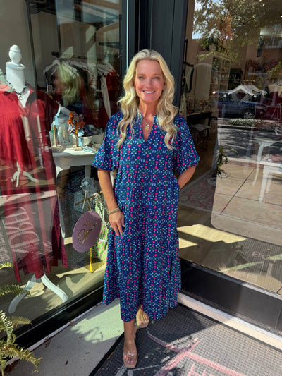 Cameron Take Two Navy Dress