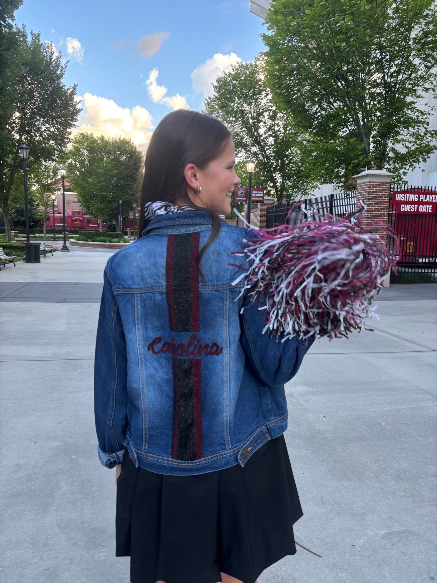 Custom Carolina Denim Jacket
