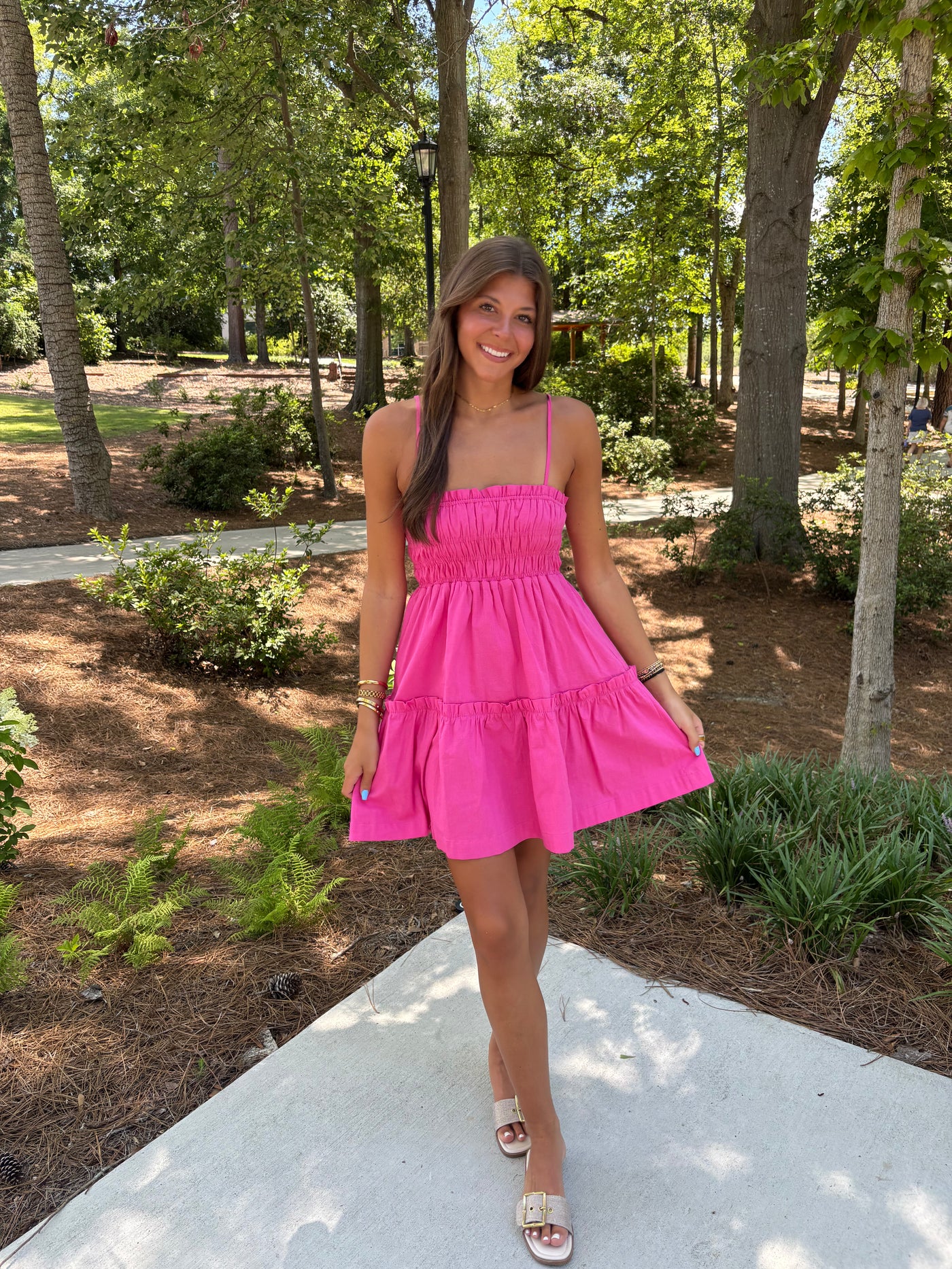 Smocked Bodice Sun Dress