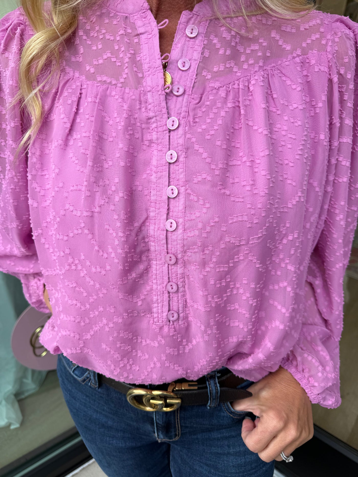 Brianna Crocus Top