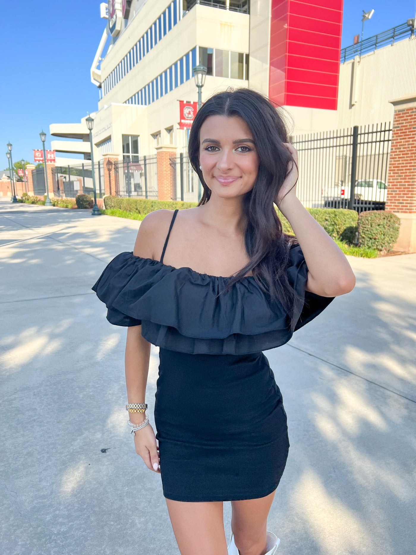 Carrie Fitted Mini Dress