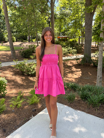 Smocked Bodice Sun Dress