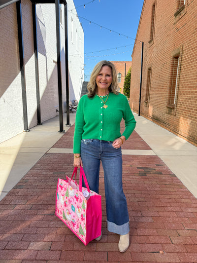 Abby Knit Button Down Cardigan Sweater