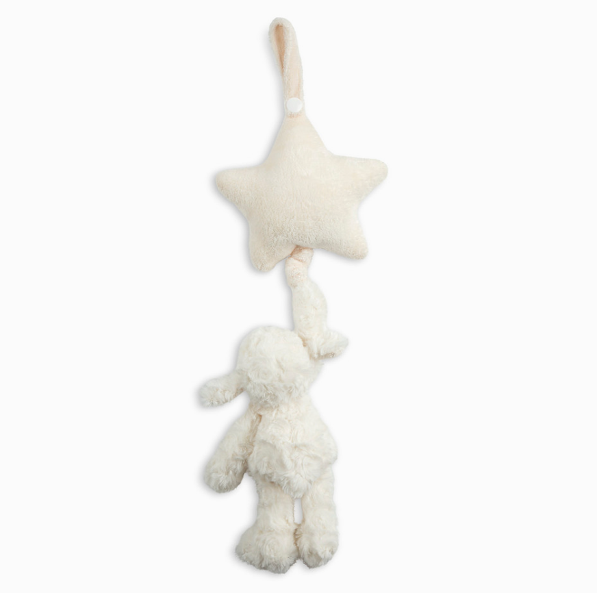 Musical Plush Lamb Baby Pull Toy