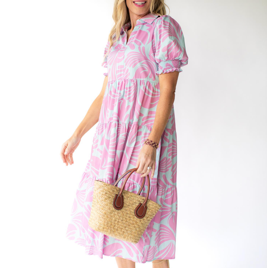 Molly Sail Away Blue Midi Dress
