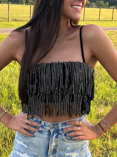 Stoned Fringe Crop