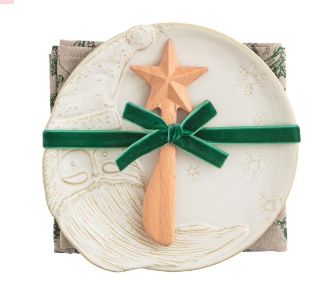 White Christmas Appetizer Set