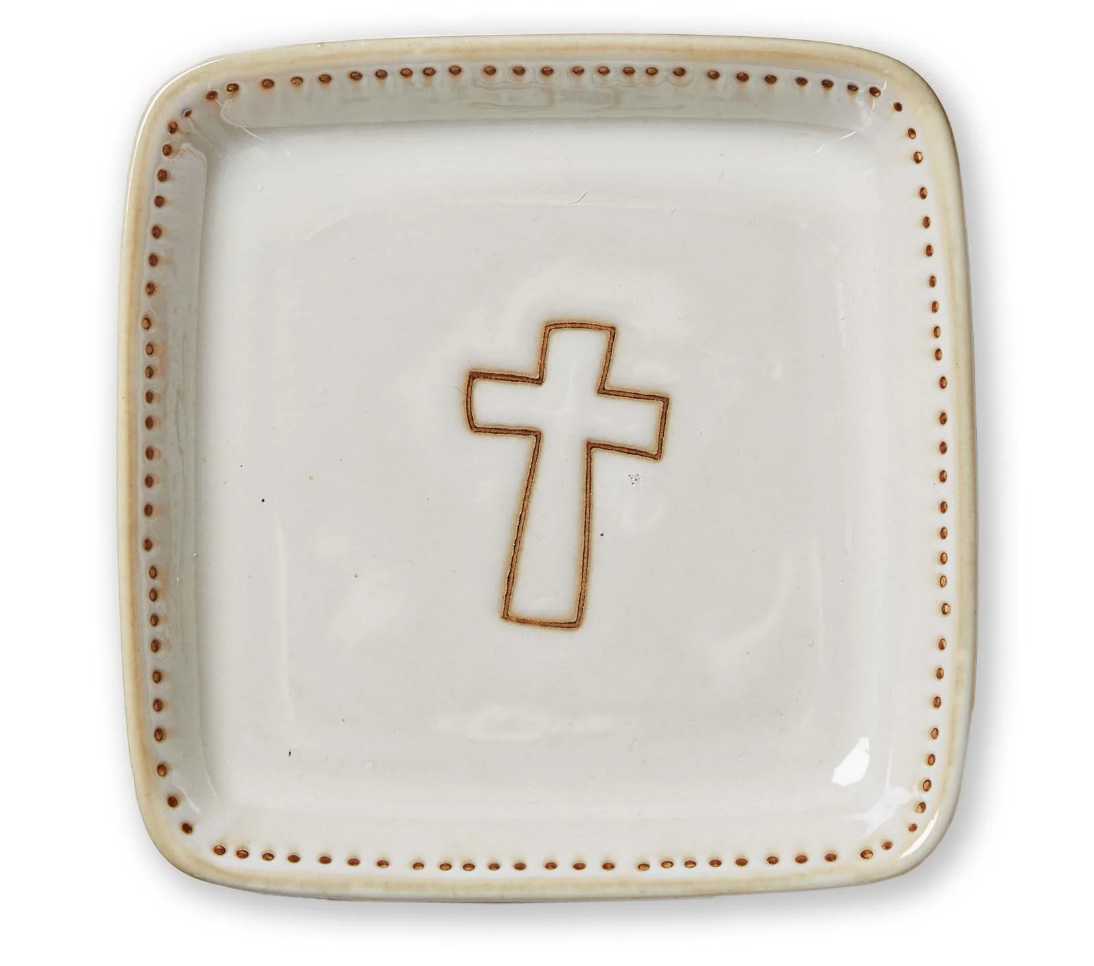 Cross Trinket Dish