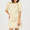 Thea Champagne Brocade Dress